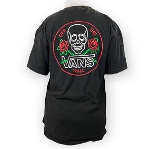 Large Vans Cotton Roses T-Shirt